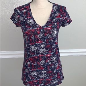 Lilly Pulitzer sparks fly tshirt